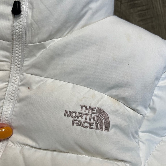 The North Face Women's 700 White Nuptse Goose Down Puffer Jacket Size XS $450 - Picture 4 of 16